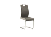 Venice Grey PU Chair